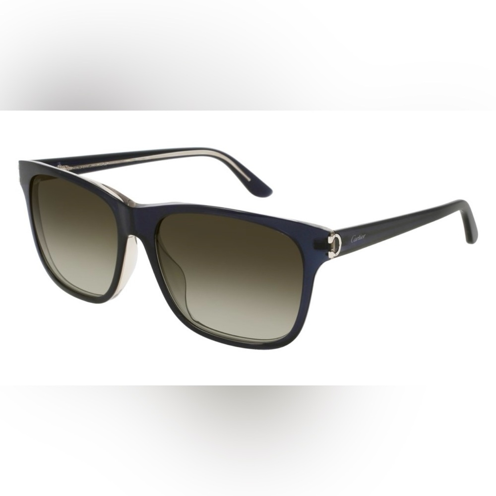 Cartier Blue Sunglasses CT0001SA